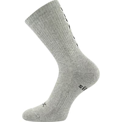 Ponožky sportovní LEGEND s ionty stříbra SVĚTLE ŠEDÉ MELÉ