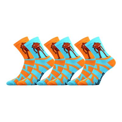 Ponožky dětské LICHOŽROUTI K s obrázkem REZKA