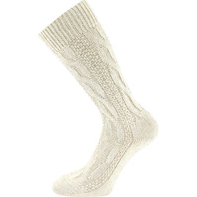 Ponožky silné lněné LINEX s bavlnou NATUR