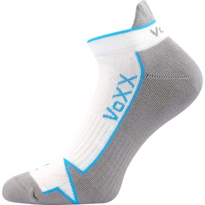 Ponožky bavlněné sportovní LOCATOR A bílé s modrou
