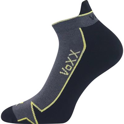 Ponožky bavlněné sportovní LOCATOR A tmavě šedé