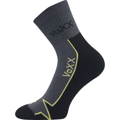 Ponožky bavlněné sportovní LOCATOR B tmavě šedé