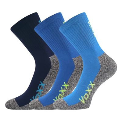 Ponožky dětské outdoorové LOCIK bavlněné CHLAPECKÉ (3 páry)