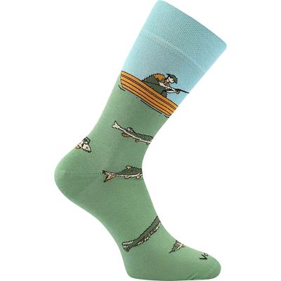 Ponožky slabé fishing LOVIX 02 s rybářskými motivy RYBÁŘE
