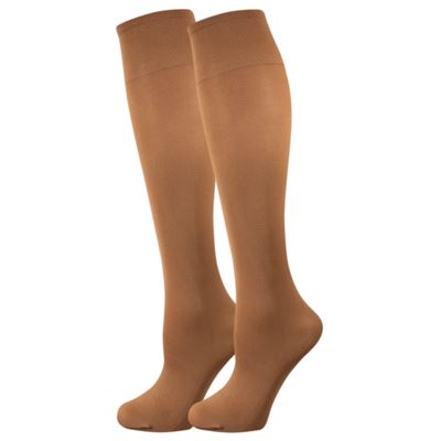 Podkolenky dámské silonkové MICRO knee socks BEIGE (tělové)
