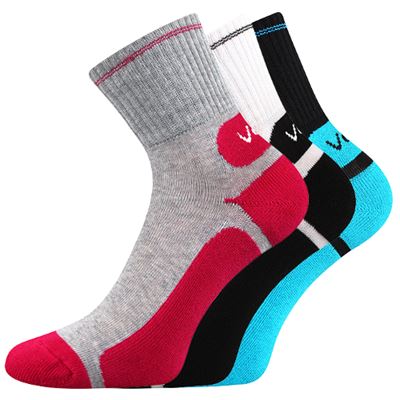 Ponožky sportovní MARAL 01 bavlněné BAREVNÉ (3 páry)