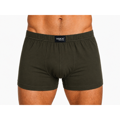 Boxerky funkční pánské MERINOWOOL 05 KHAKI