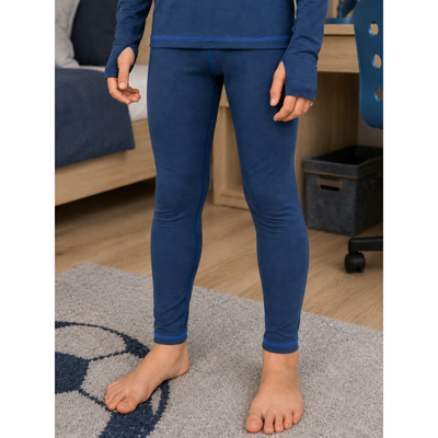 Spodky funkční dětské MERINOWOOL 22 dlouhé JEANS/modrá