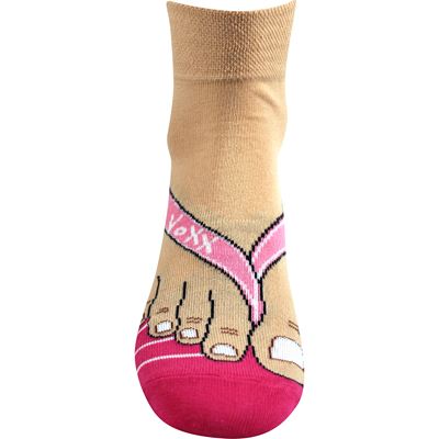 Ponožky letní crazy MITCH dámské MAGENTA