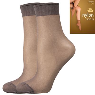 Ponožky dámské silonkové NYLON socks FUMO 2 páry v balení