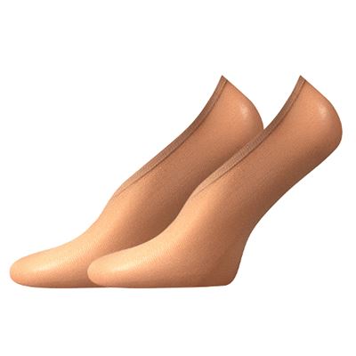 Ťapky dámské silonkové NYLON step GOLDEN 2 páry v balení