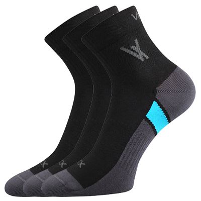Ponožky bavlněné sportovní NEO černé (3 páry)