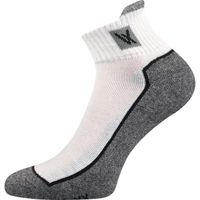 Ponožky bavlněné sportovní NESTY 01 bílé