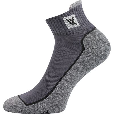 Ponožky bavlněné sportovní NESTY 01 tmavě šedé