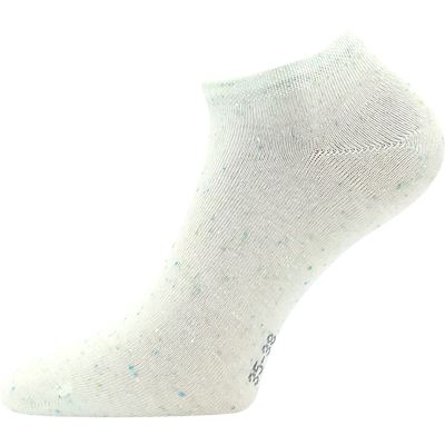 Ponožky dámské letní NOPKANA mix SVĚTLÉ (3 páry)