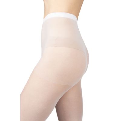 Punčochové kalhoty NYLON tights BIANCO (bílé)