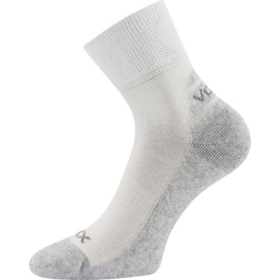Ponožky sportovní OLIVER s jemným lemem BÍLÉ