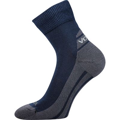 Ponožky sportovní OLIVER s jemným lemem TMAVĚ MODRÉ