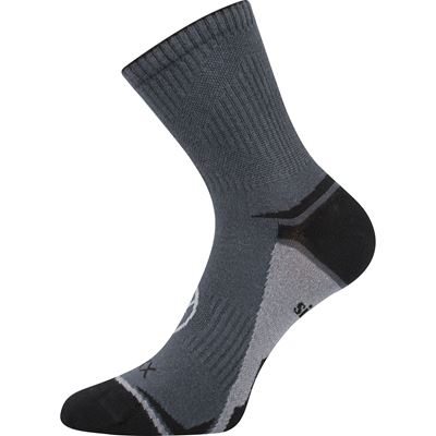 Ponožky outdoorové OPTIFAN 03 s repelentem TMAVĚ ŠEDÉ