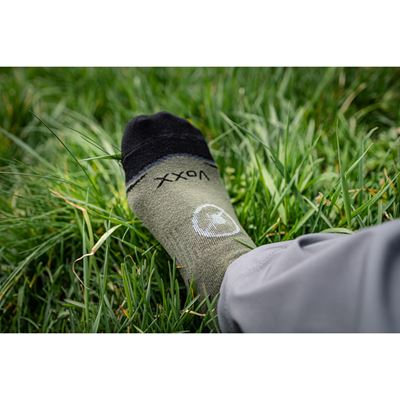 Ponožky outdoorové OPTIFAN 03 s repelentem KHAKI