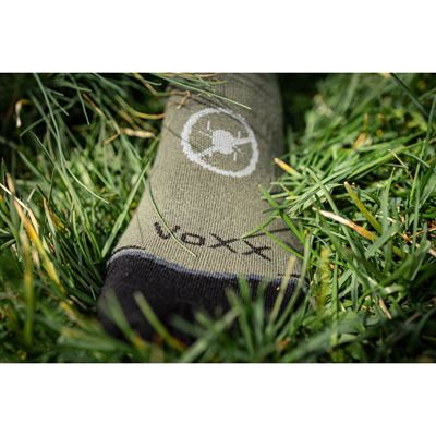 Ponožky outdoorové OPTIFAN 03 s repelentem KHAKI