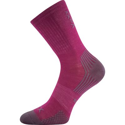 Ponožky dětské slabé z merino OPTIMALIK s ionty stříbra FUXIA VoXX 126567 3