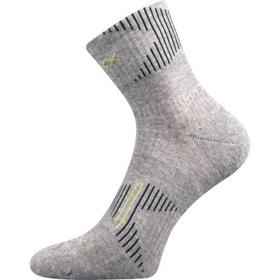 Ponožky bavlněné sportovní PATRIOT B světle šedé melé