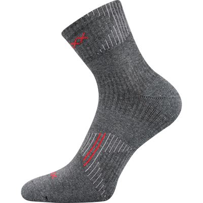 Ponožky bavlněné sportovní PATRIOT B tmavě šedé melé