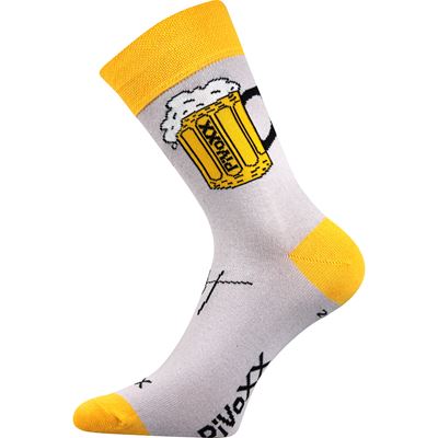 Ponožky pánské letní PIVOXX vtipné s obrázky PIVA mix 2 (3 páry)