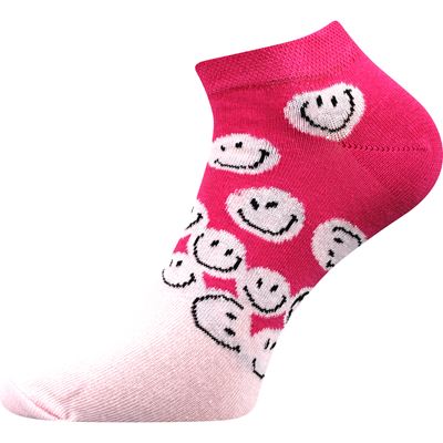 Ponožky dětské nízké PIKI 42 letní MIX DÍVČÍ (3 páry)