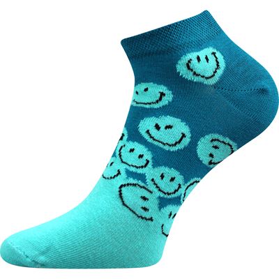Ponožky dámské nízké PIKI 42 letní MIX BAREVNÉ (3 páry)