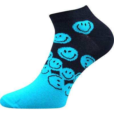 Ponožky pánské nízké PIKI 42 letní MIX TMAVÉ (3 páry)