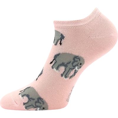 Ponožky dámské nízké PIKI 83 letní SE ZVÍŘÁTKY (3 páry)