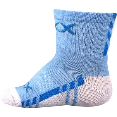Ponožky kojenecké slabé PIUSINEK s bavlnou CHLAPECKÉ (3 páry)