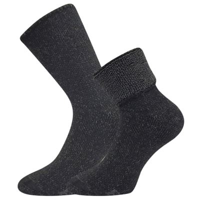 Ponožky silné domácí POLARIS černé