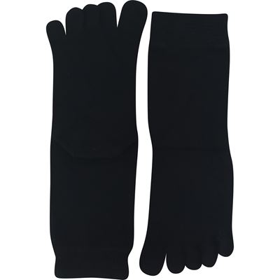 Ponožky prstové bambusové PRSTAN 07 černé