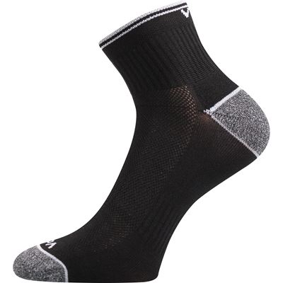 Ponožky sportovní RAY s reflexním prvkem ČERNÉ