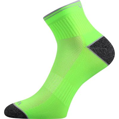 Ponožky sportovní RAY s reflexním prvkem NEON ZELENÉ
