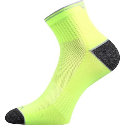 Ponožky sportovní RAY s reflexním prvkem NEON ŽLUTÉ
