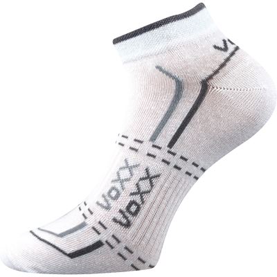 Ponožky krátké slabé REX 11 bavlněné BÍLÉ