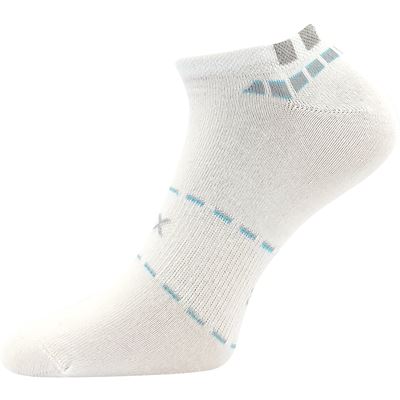 Ponožky pánské krátké slabé REX 16 bavlněné BÍLÉ