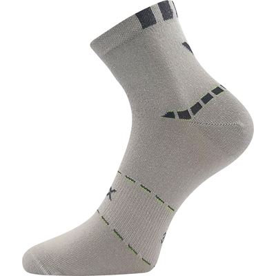 Ponožky pánské sportovní slabé REXON 02 bavlněné ŠEDÉ
