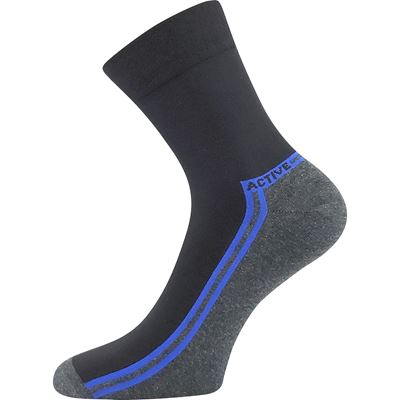 Ponožky medicine bavlněné ROGER 02 černé