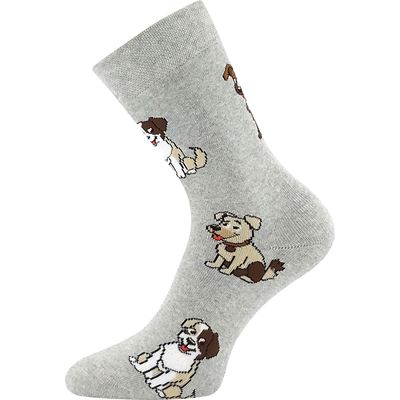 Ponožky dětské froté SIBIŘ 08 s obrázky DÍVČÍ (3 páry) BOMA 126500 4