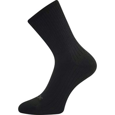 Ponožky zimní SILKY s viskózou ČERNÉ