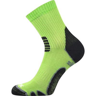 Ponožky sportovní SILO s ionty stříbra SVĚTLE ZELENÉ