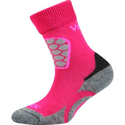 Ponožky dětské sportovní se stříbrem SOLAXIK dívčí (3 páry)