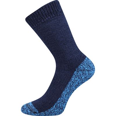 Ponožky silné domácí SPACÍ tmavě modré