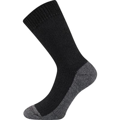 Ponožky silné domácí SPACÍ černé