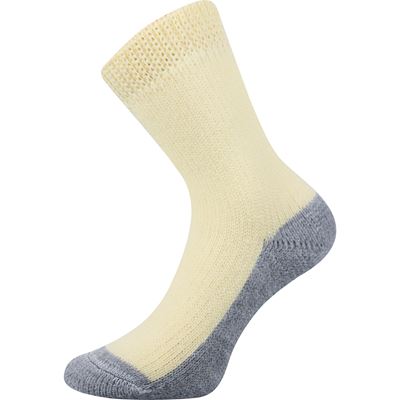 Ponožky silné domácí SPACÍ žluté